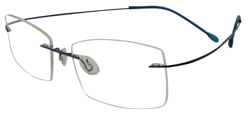R094 Mens Glasses with Blue Frame