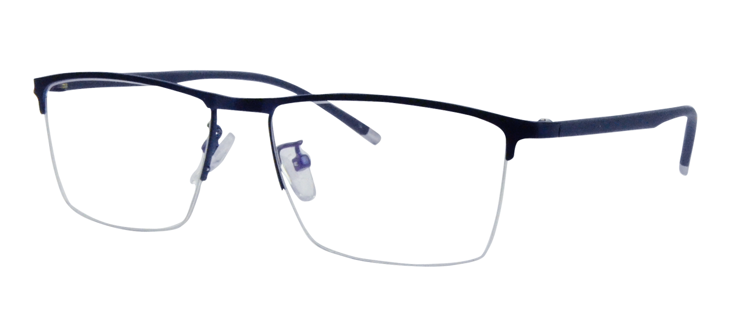 M1116 Blue Mens Eyeglasses