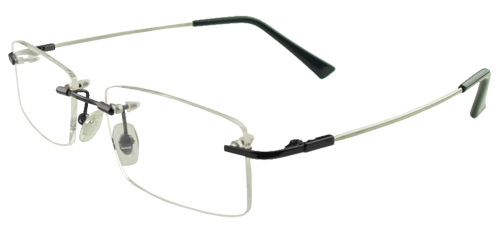 R1266 Rimless Eyeglasses