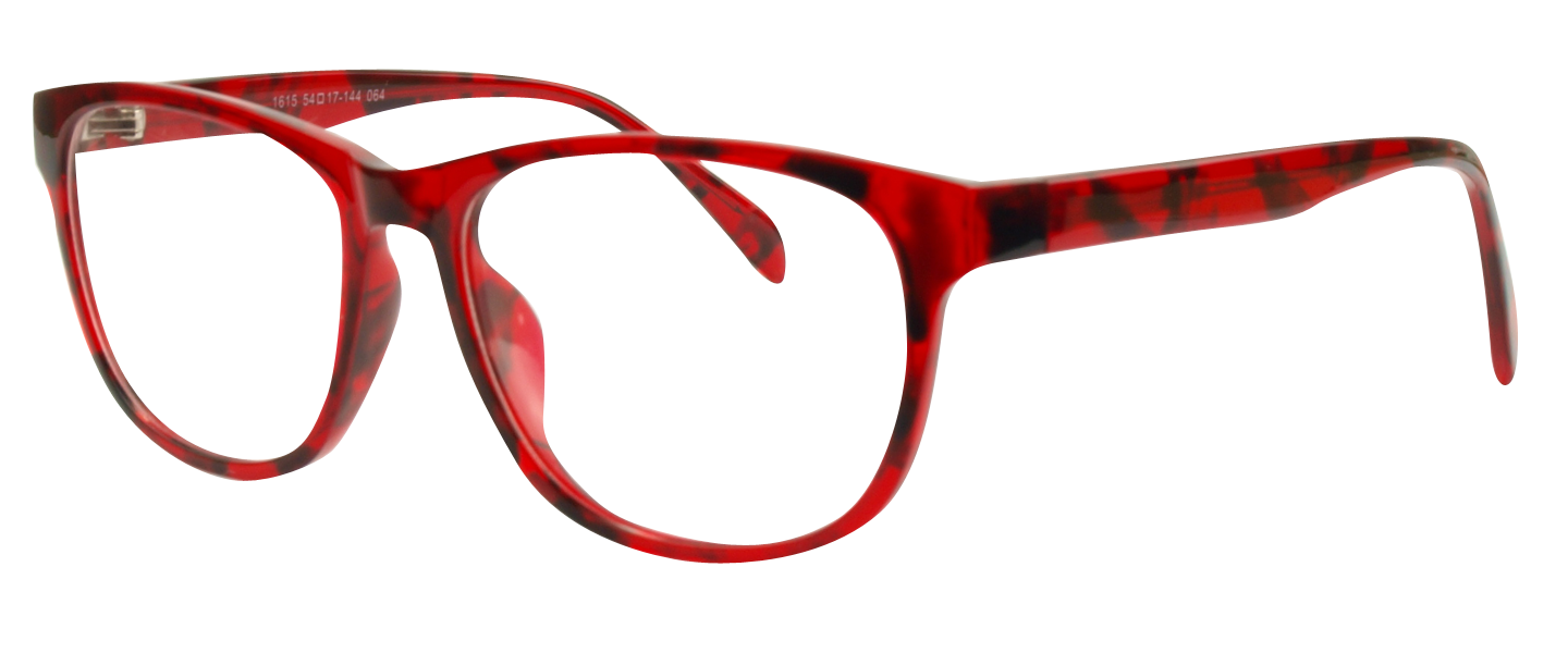 A1615 Red Womens Eyeglasses
