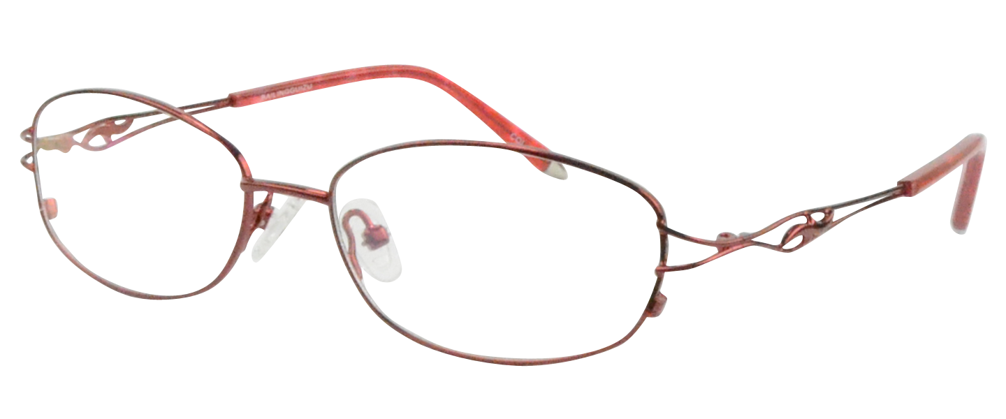 M56132 Red Women Eyeglasses
