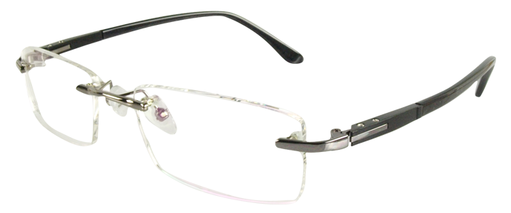 R58003 Mens Glasses with Gun Frame