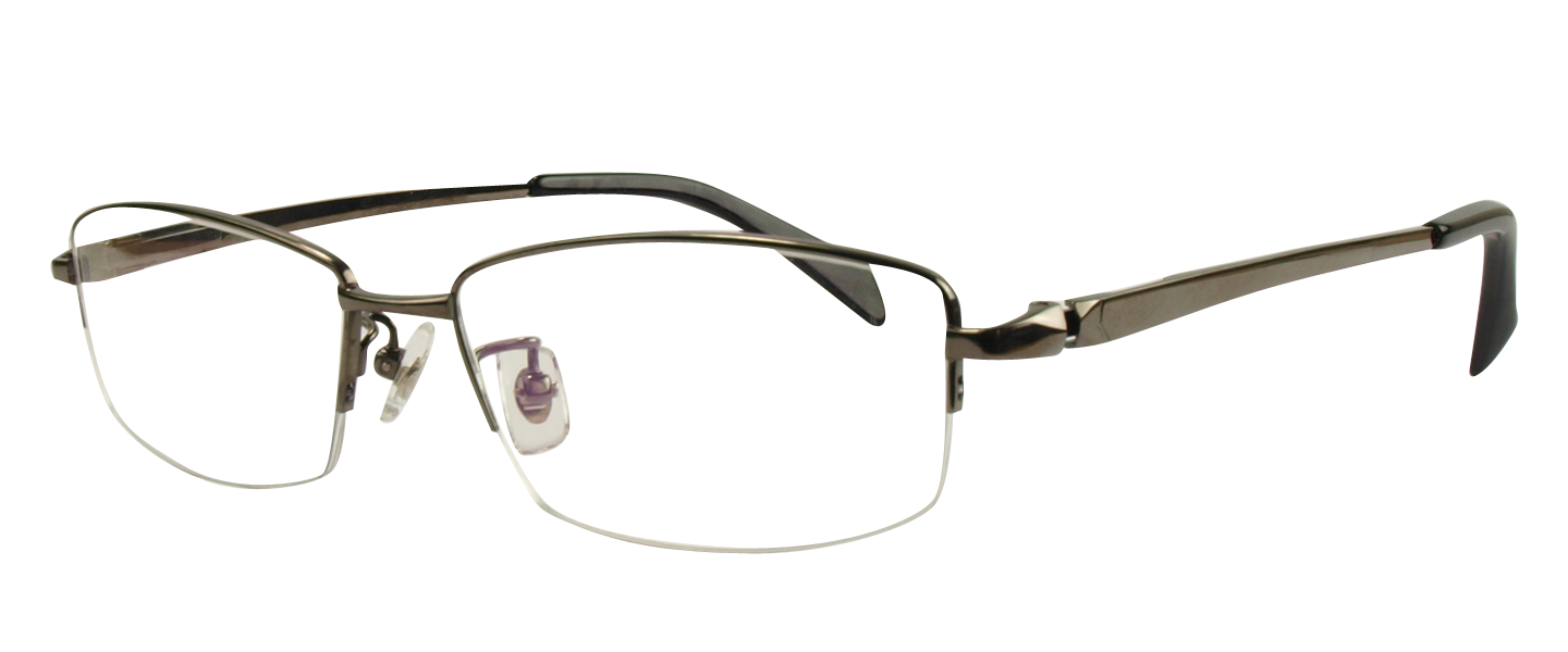 T6830 Gun Mens Eyeglasses