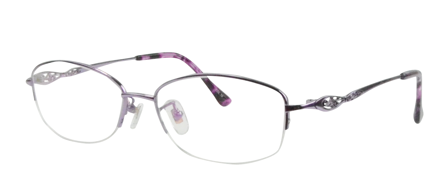 T8363 Purple Cheap Eyeglasses