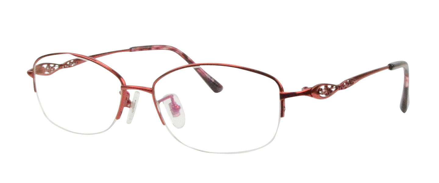 T8363 Red Womens Glasses
