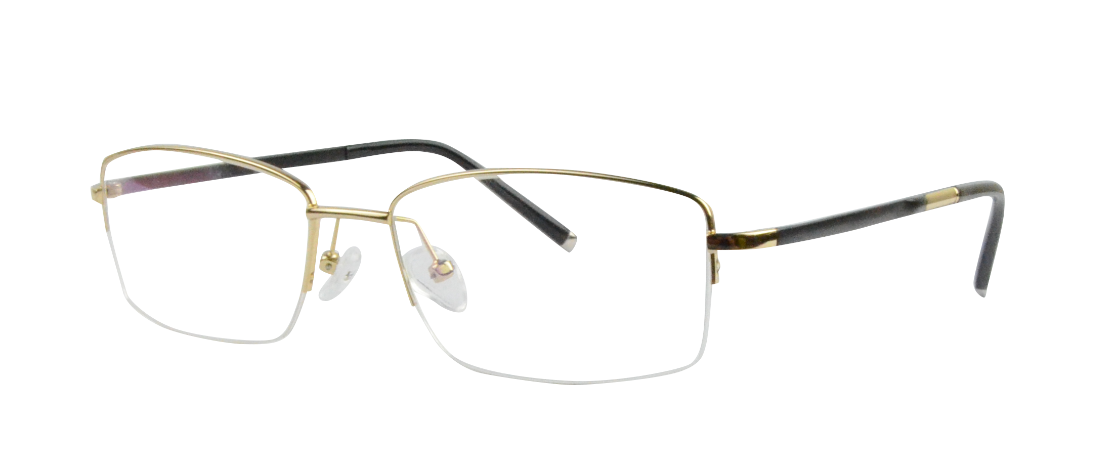T9115 Gold Titanium Glasses