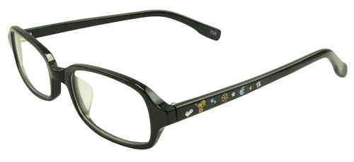 C6239 Kids Eyeglasses with Black Frame