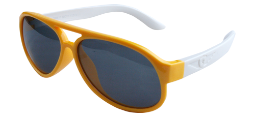 KS806 Yellow Kids Glasses