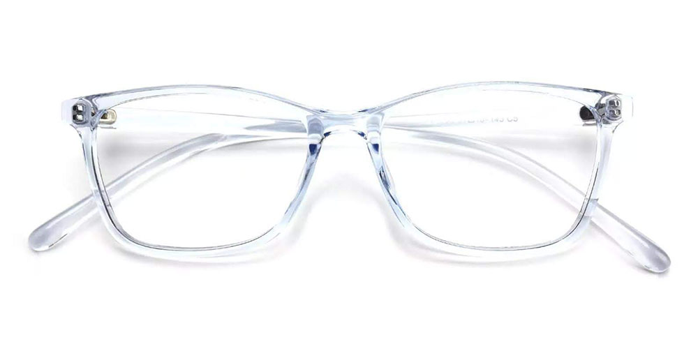 L053 Prescription Glasses Clear Blue