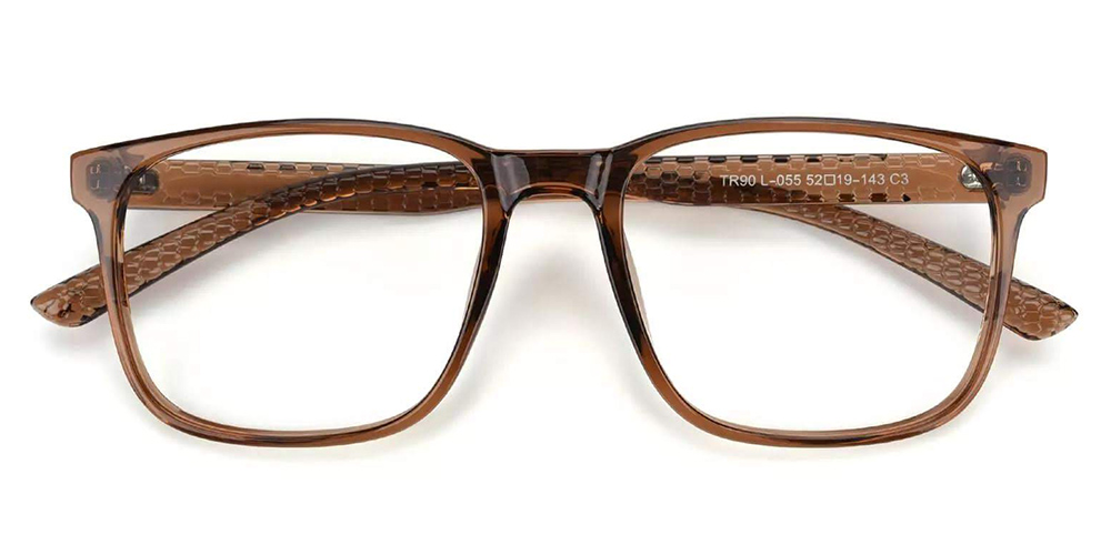 L055 Prescription Glasses Brown